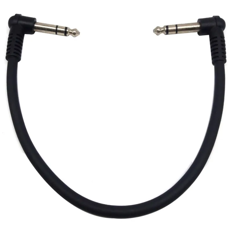 4x Gold Plated 1/4" Stereo Phone Jack Plugs - 6.35mm Male TRS Connector For Guitar, Audio, Cable Repair