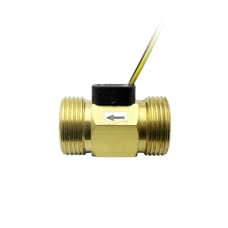 Dn8 Dn50 Water Turbine Hall Effect Vortex Flow Switch Ntc