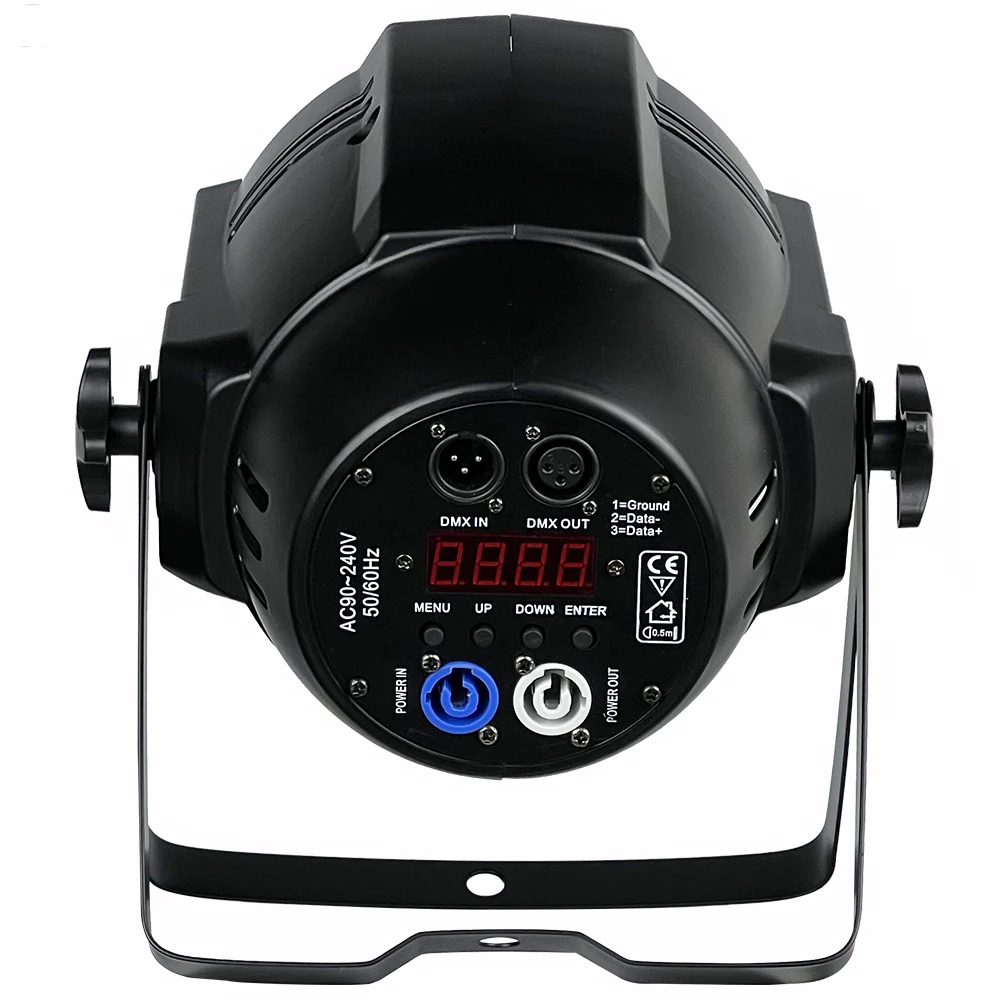 18x12w RGBW LED Par 64 Can Stage Light - 50000 Hours Lifespan