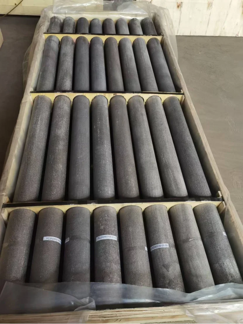 High Quality High Silicon Cast Iron Tubular Anodes With Good Electrochemistry Composition for ICCP Cathodic Protection