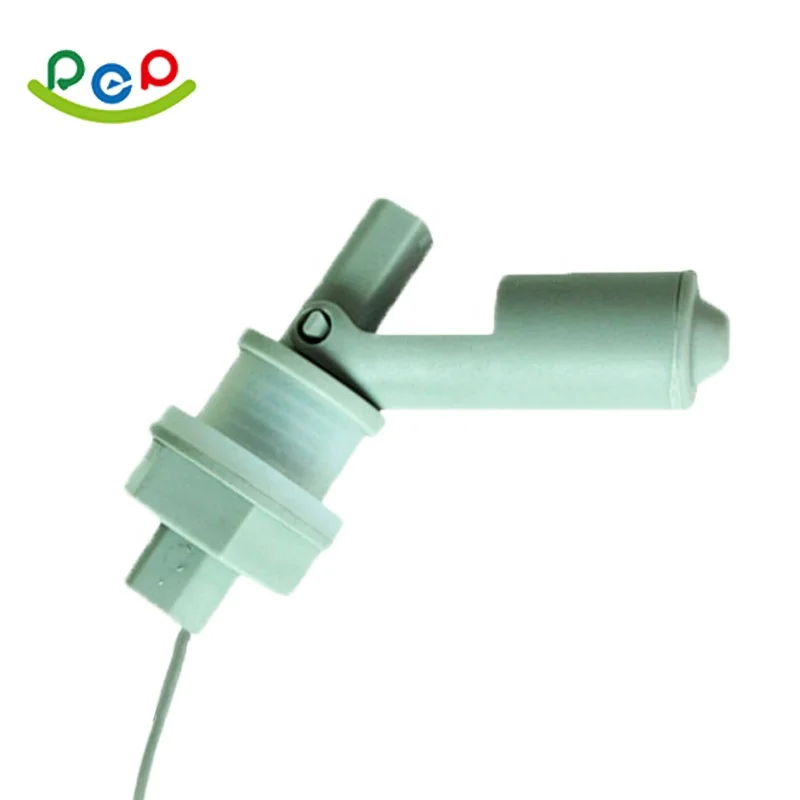 Side Mounted Horizontal Liquid Level Switch M16 Float Level Switch PTFE Plastic Acid Alkaline Liquid Level Sensor