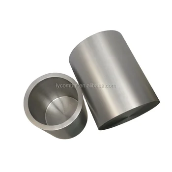 Pure Tungsten Crucible 99.96% /Polished Seamless Pure Tungsten Crucible