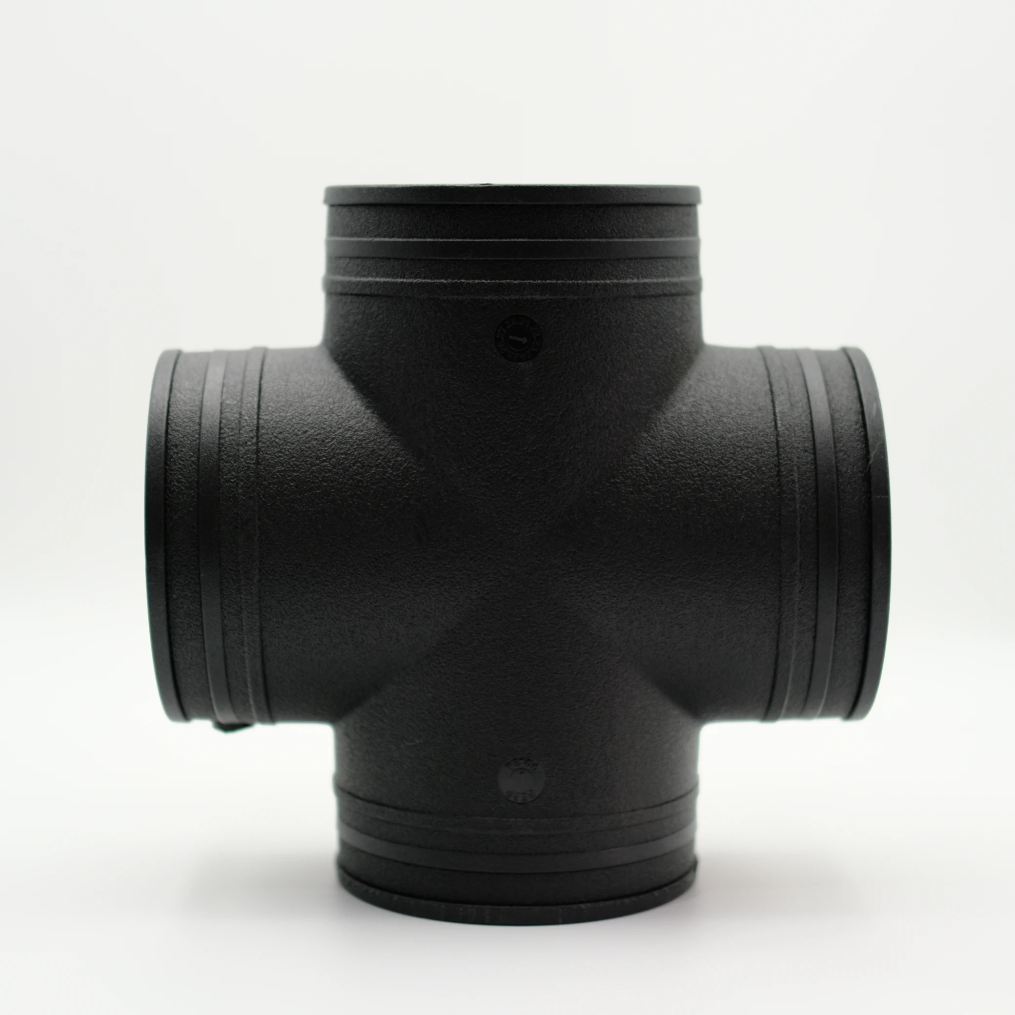 Four-Way Electric Fusion PE Pipe Fittings Electrophysiological Equipment for Plumbing Systems