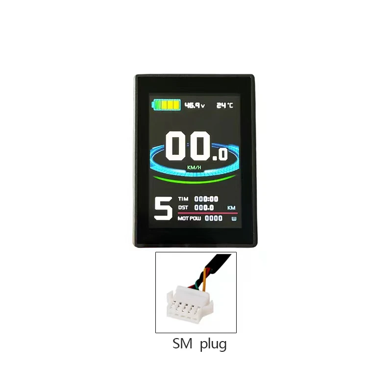 Ebike 750w 500w Motor Conversion Parts Electric Bike 36v 48v 25A KT Controller Kit LCD8S Display Without Motor