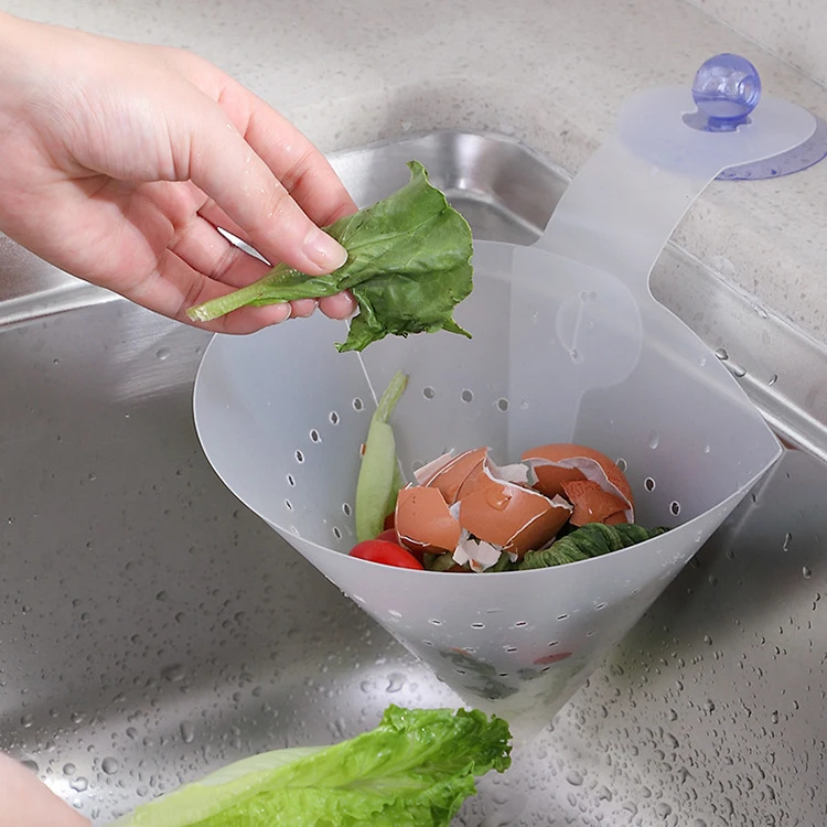 New Design Handy Repeatedly Uses Kitchen Helper Funnel Multifunctional Foldable Drain Hopper