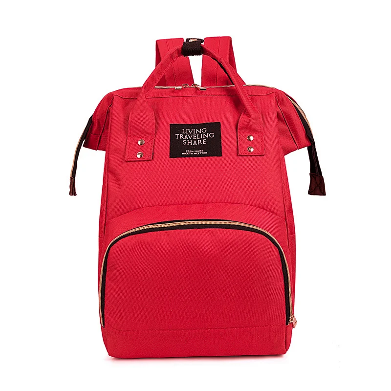 Waterproof Wear-resistant Large Capacity Multi-pocket Diaper Bag Backpack Nappy Storage Travel Bag Smart Design