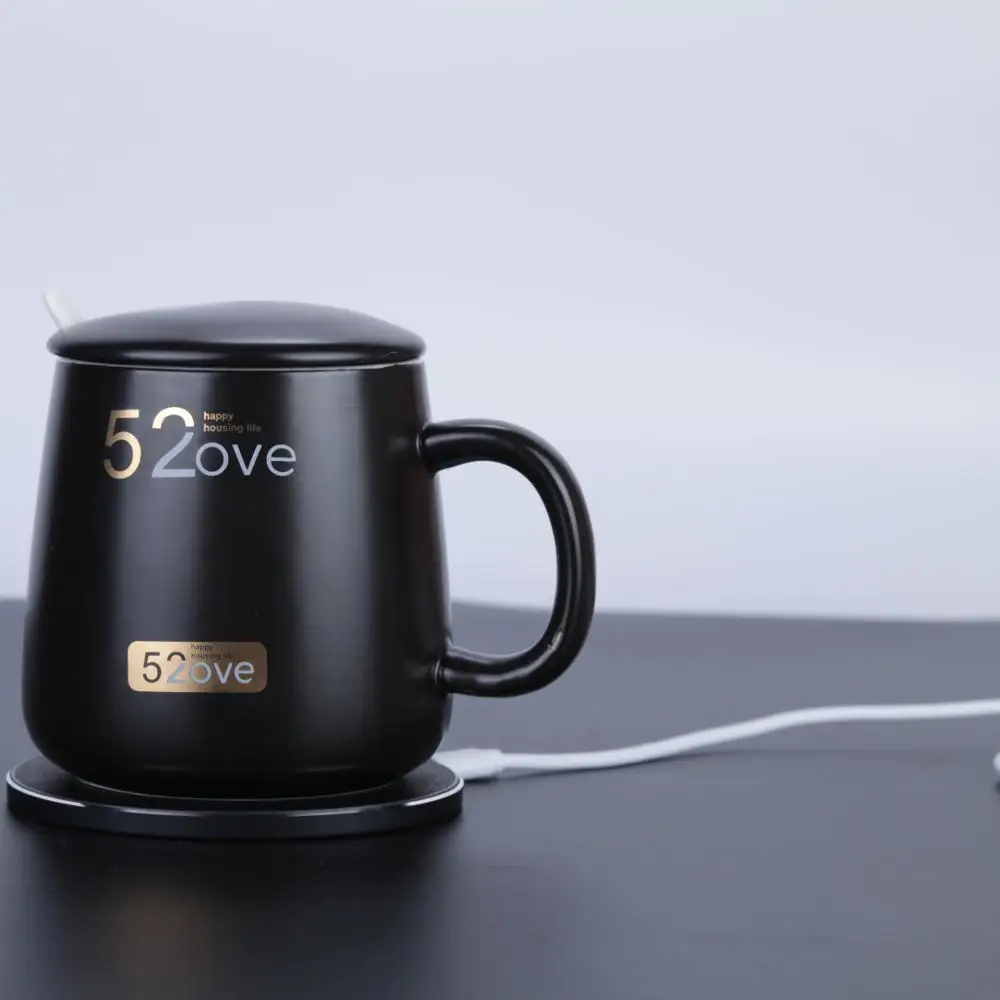 2020 High Quality Thermostat Coffee Ceramic Warm Mug with Wireless Charger for office home and hotel - ANKUX Tech Co., Ltd