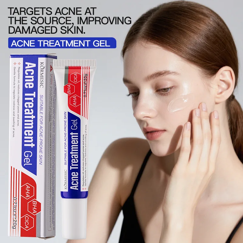 KORMESIC Manufacturer AHA BHA Acne Gel Moisturizing Brightening Facial Care for Wholesale