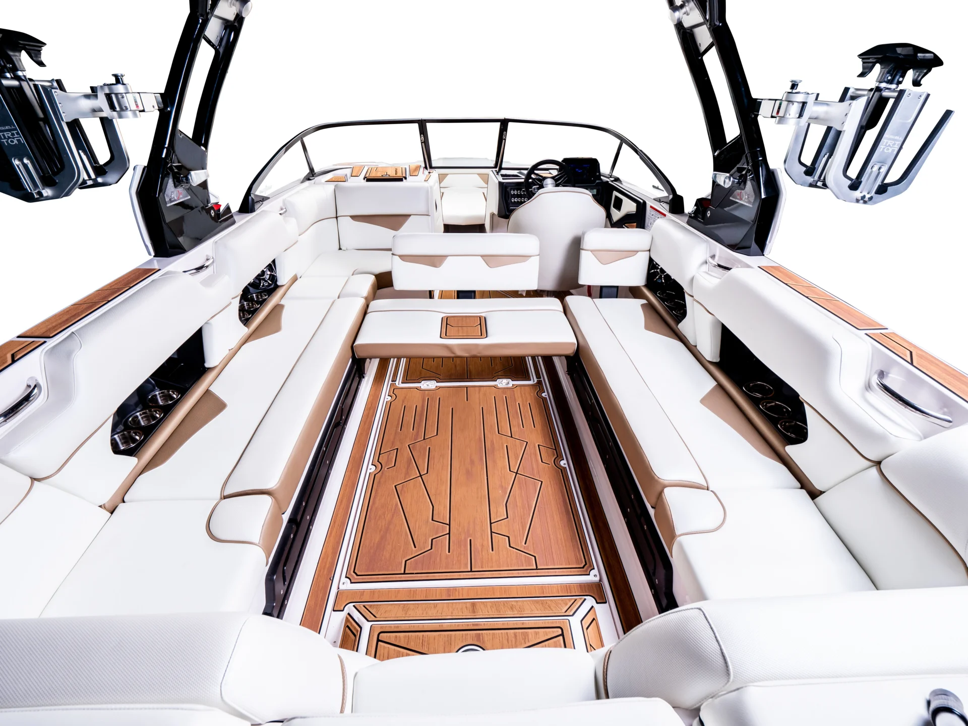 2022 Luxury Aluminum Jet Sport Speed Boat for Skiing Inboard Engine Luxury Yacht With Welded Workmanship Direct Sale