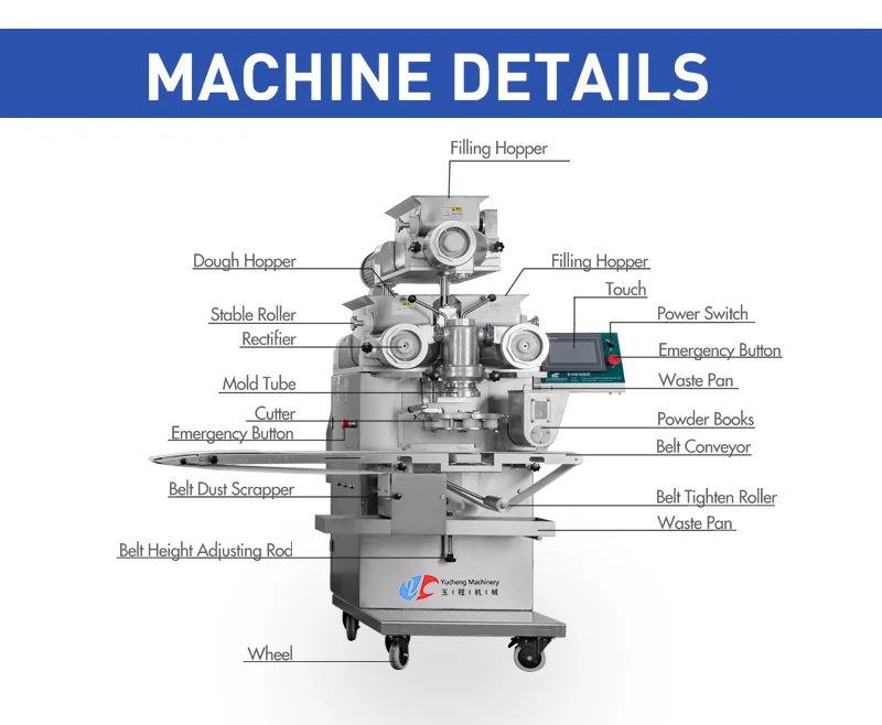 Fully Automatic Chocolate Chip Cookies Forming Machines For Production Line With Filled Cookie Machine manufacture