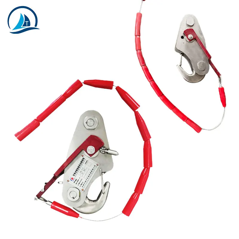 Marine Ccs 15kn Handle Automatic Quick Release Hook For Liferaft And