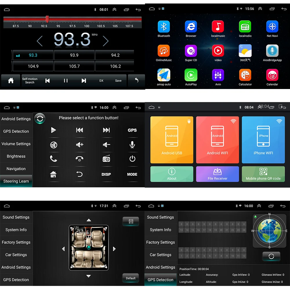 Android Car Multimedia Player for BYD G3 Car Radio GPS Navigation DVD Player Mp5 Auto Stereo Head Unit