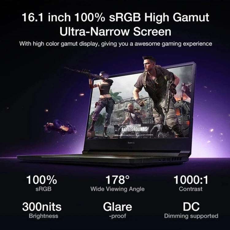 Xiaomi Redmi G ゲーミングノートパソコン 16.1インチ 16GB+512GB