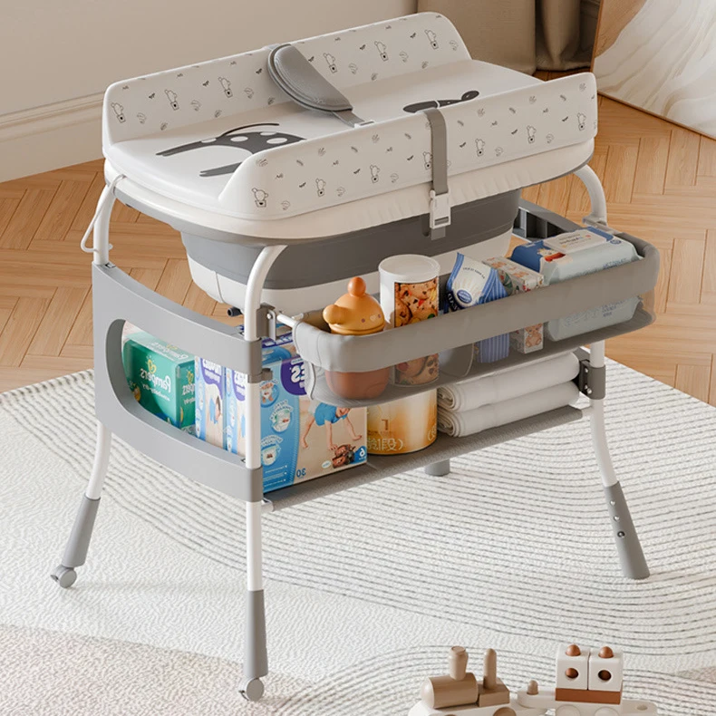 Baby Changing Table Infant Diaper Changing Station Scientific Height Changing Table Hanging Diaper Organizer