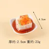 Plato de tofu rojo al aceite, cuatro esquinas (sin imán)