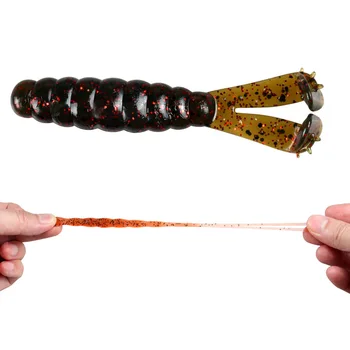 JOHNCOO New Arrival Fishing Lure Double Paddle Tail TPR Material Fishing Lure Shad Lure Swim Soft Bait Artificial Baits – Soft Lure – view 2