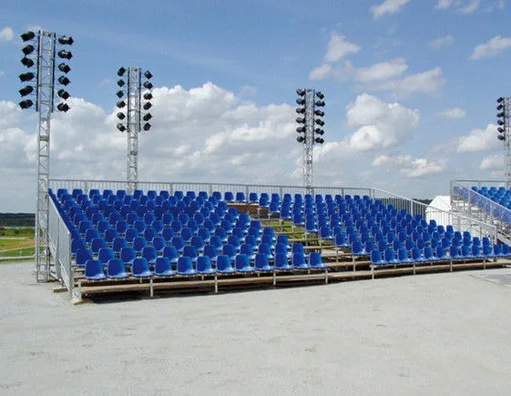 Good Quality Fast Set up Steel Galvanized Retractable Spectator Grandstand