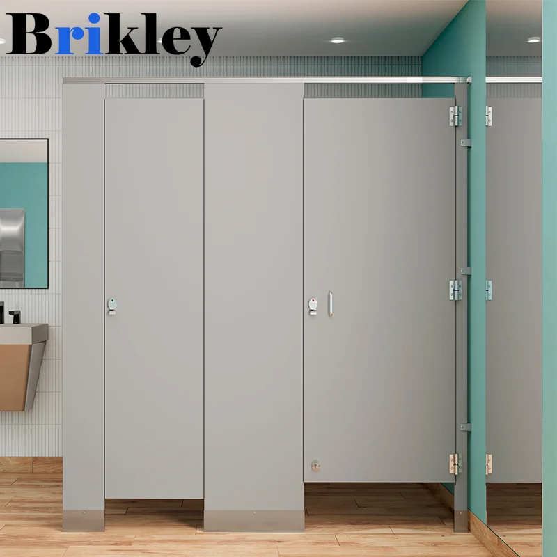 Brikley HPL kompakte Toilettenkabine Trennwand kompaktes Laminatmaterial für Möbel- und Hoteldesign Anwendungen günstiger Preis
