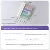 120  nail color display book magnetic