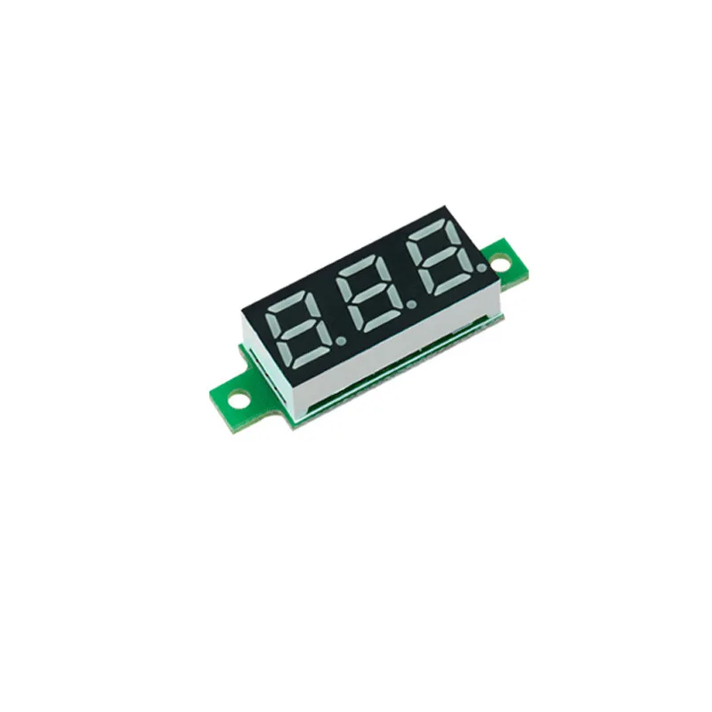 0.28 inch 2.5-30V led light digital voltmeter 3 digit  dc mini voltmeter