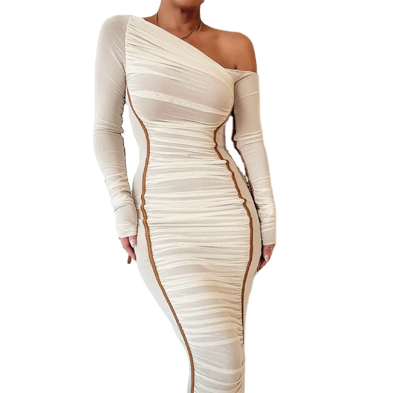 chinese dress ladies Amazon.com: Conshvi Women's Sexy Long Dress Square Neck Sleeveless Bodycon  Cocktail Evening Maxi Dresses with Slit, Beige, Small : Clothing, Shoes &  Jewelry main image 0
