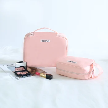 Simple and Waterproof Girl Makeup Bag Large Capacity Travel Supplies Storage Bag Cute and Beautiful Girl Makeup Bags