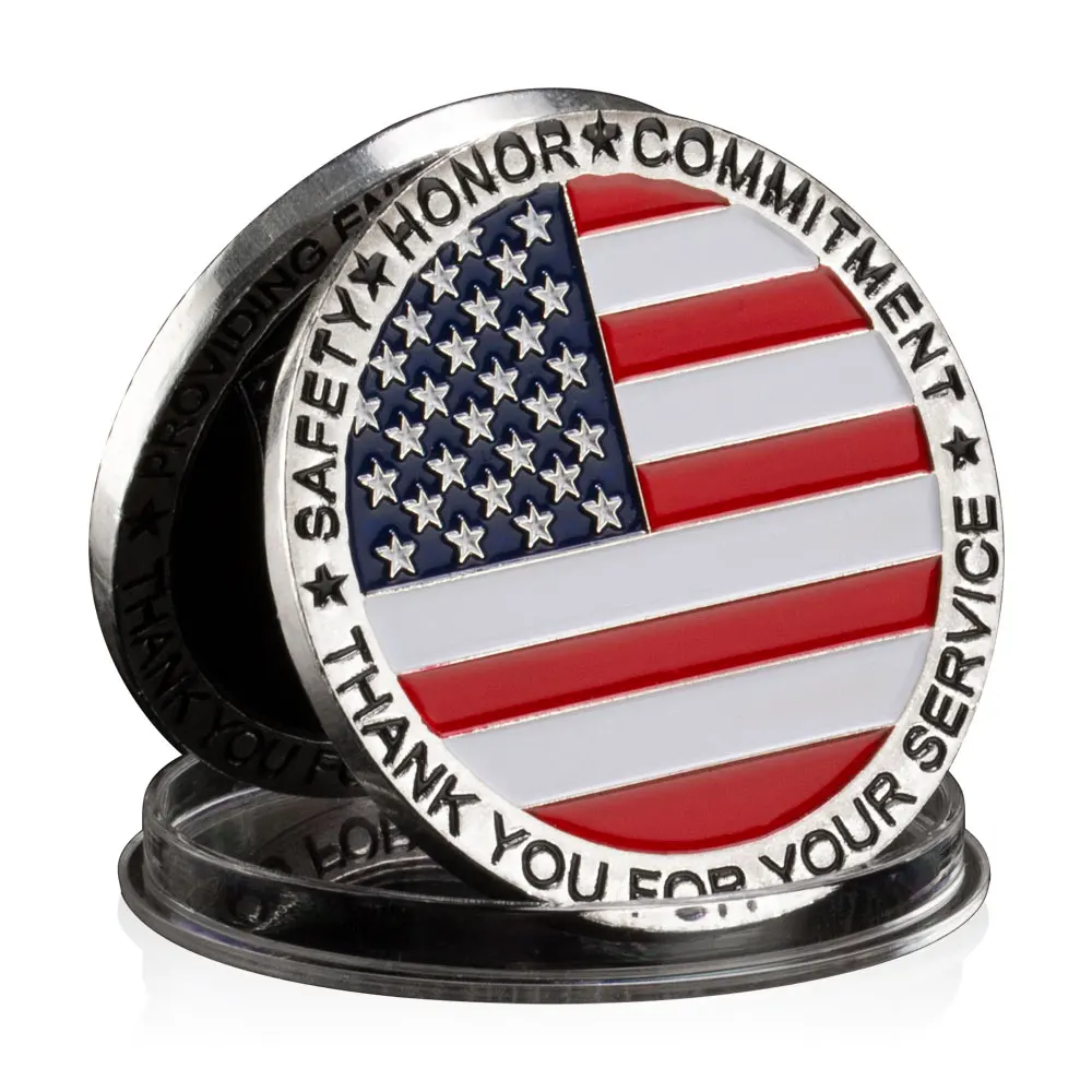 USA Citizen Blood Of Patriots Challenge Coin - Collectible Military Coin