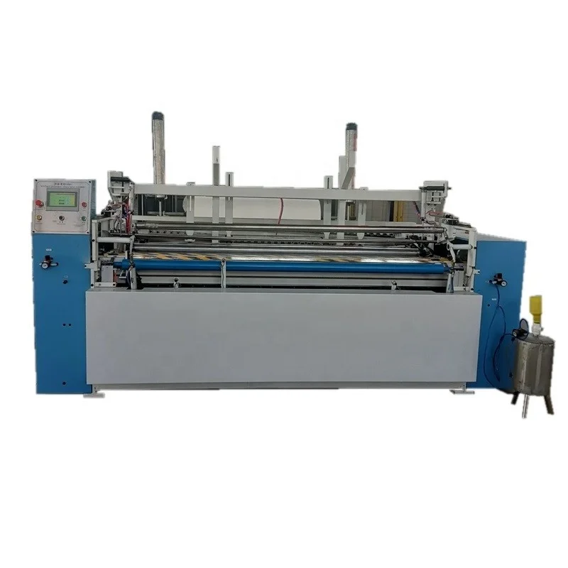 Automatic Toilet Paper Roll Making Machine Mini Plant Tissue Roll Machine Production for Small Business