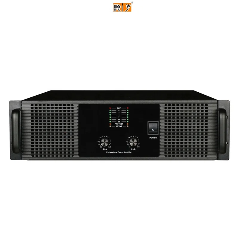 STA Series 1000W Power Amplifier Channel Professional Amplifier Audio  Power