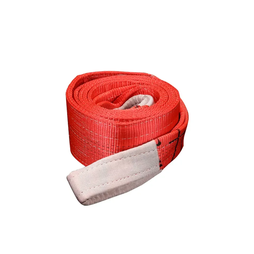 2 Inch 50 mm Polyester Width Lifting Straps Lifting Belt Webbing Sling 2 Ton