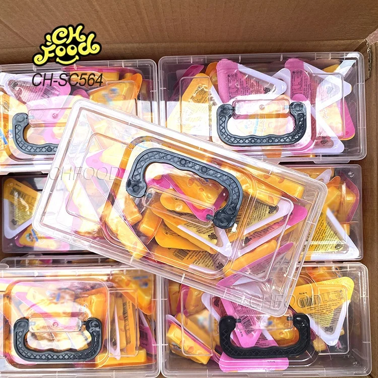 Low MOQ Wholesale New Fruit Flavor 3d Cheese Shape Gummy Jelly Soft Candy Sweets Snack