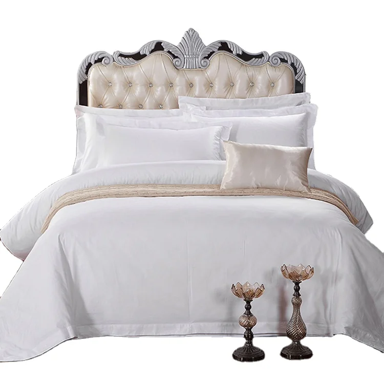 Текстильная фабрика Nantong для отеля 40*40 Мягкое хлопковое постельное белье