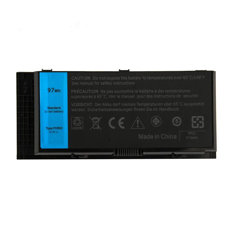 11.1v Batteries Notebook Fv993 For Dell Precision M4600 M6800 Laptop