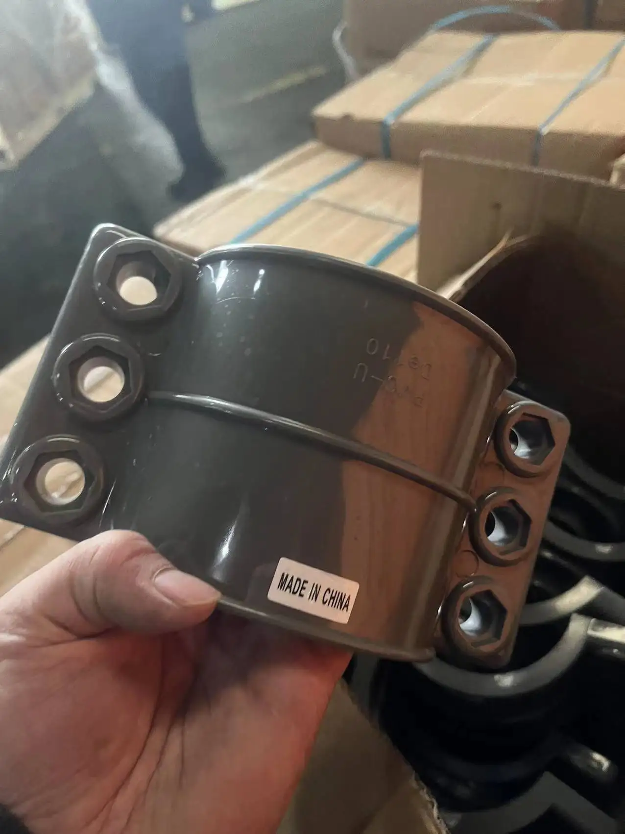 High Quality PVC Repairing Clamp Saddle UPVC Pipe Fitting Saddle Clamp for Water Supply Clamp Saddles