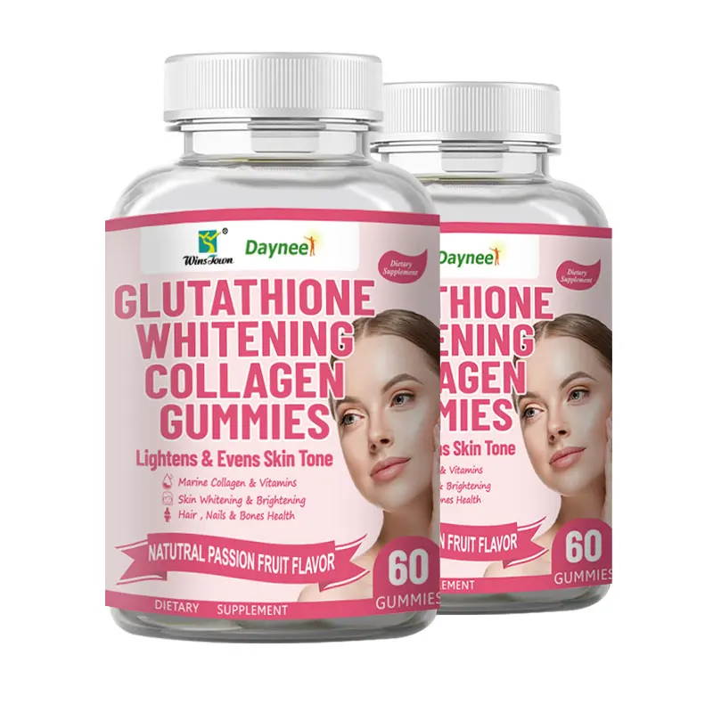 Wholesale Factory Glutathione Whitening Collagen Gummies with Biotin Wholesale Factory Glutathione Whitening Collagen Gummies with Biotin