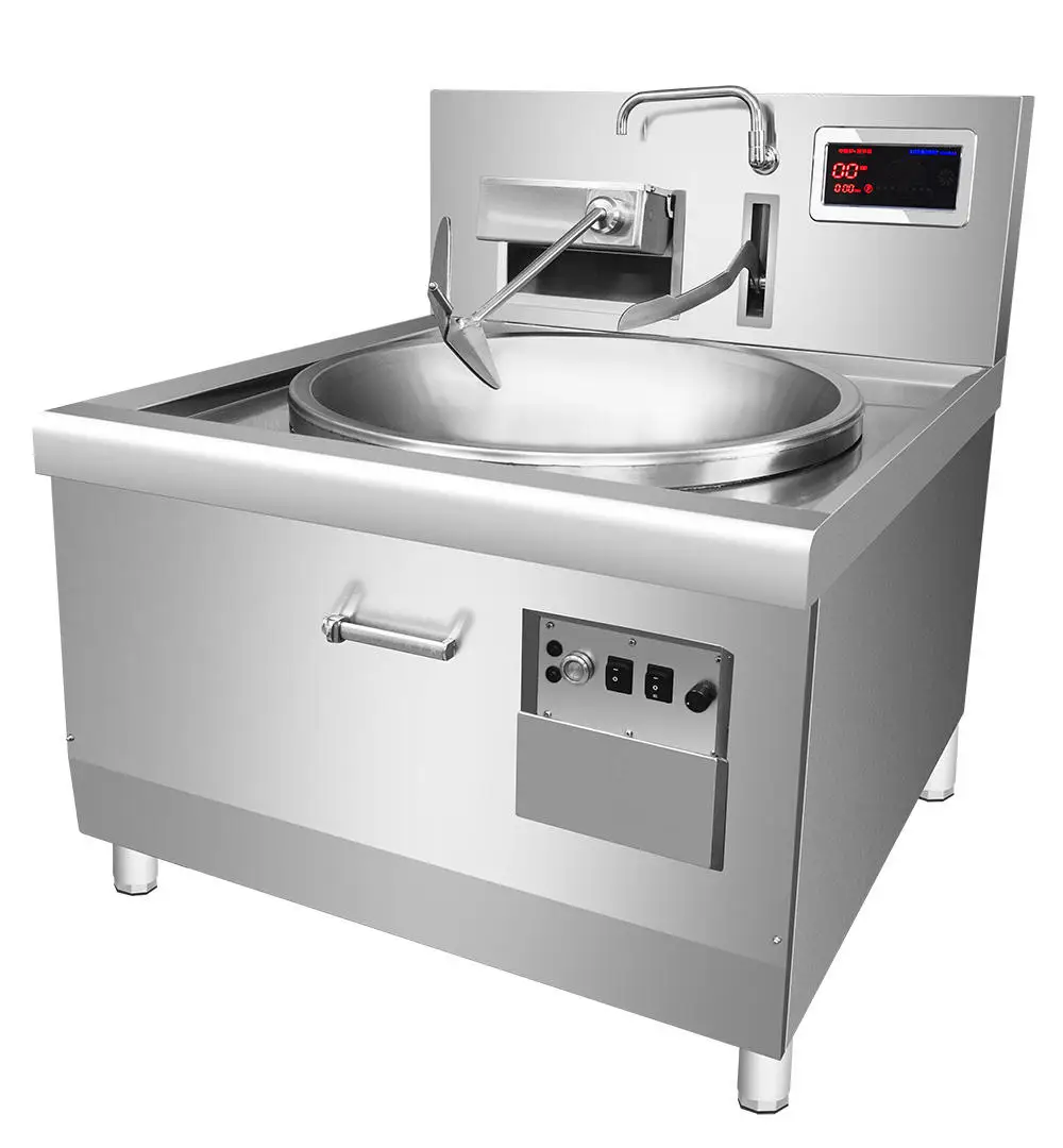Automatic 6l Robot Cooker Hot Popular Memory Storage Food Cooking Robot for Restaurant
