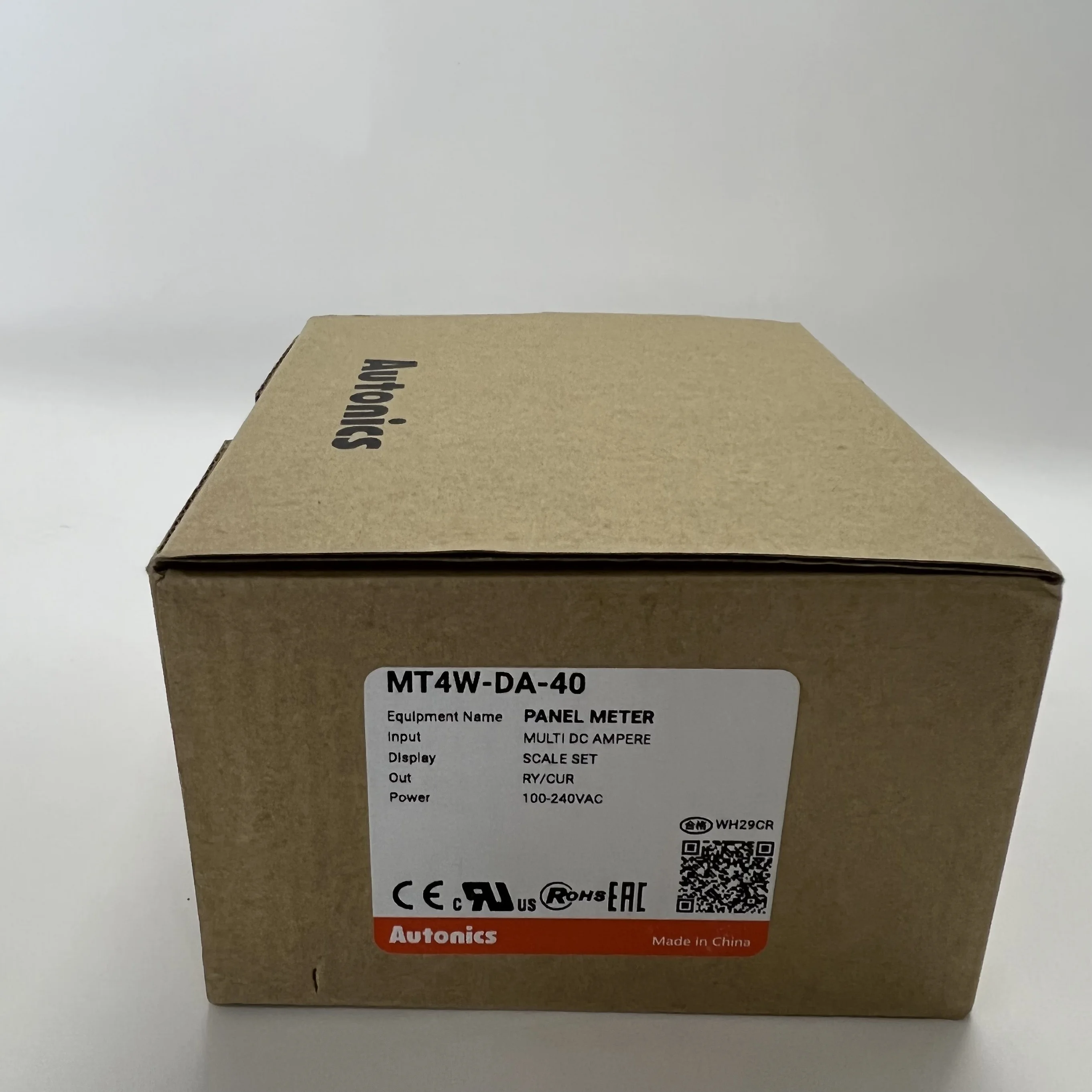 Autonics Panel Meter MT4W-DA-40