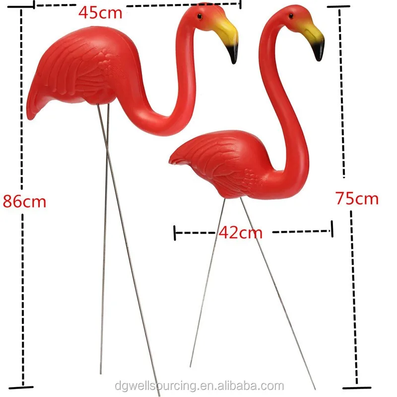 Hot Sale Simulated Flamingo Garden Ornaments Artificial Flamingos ...