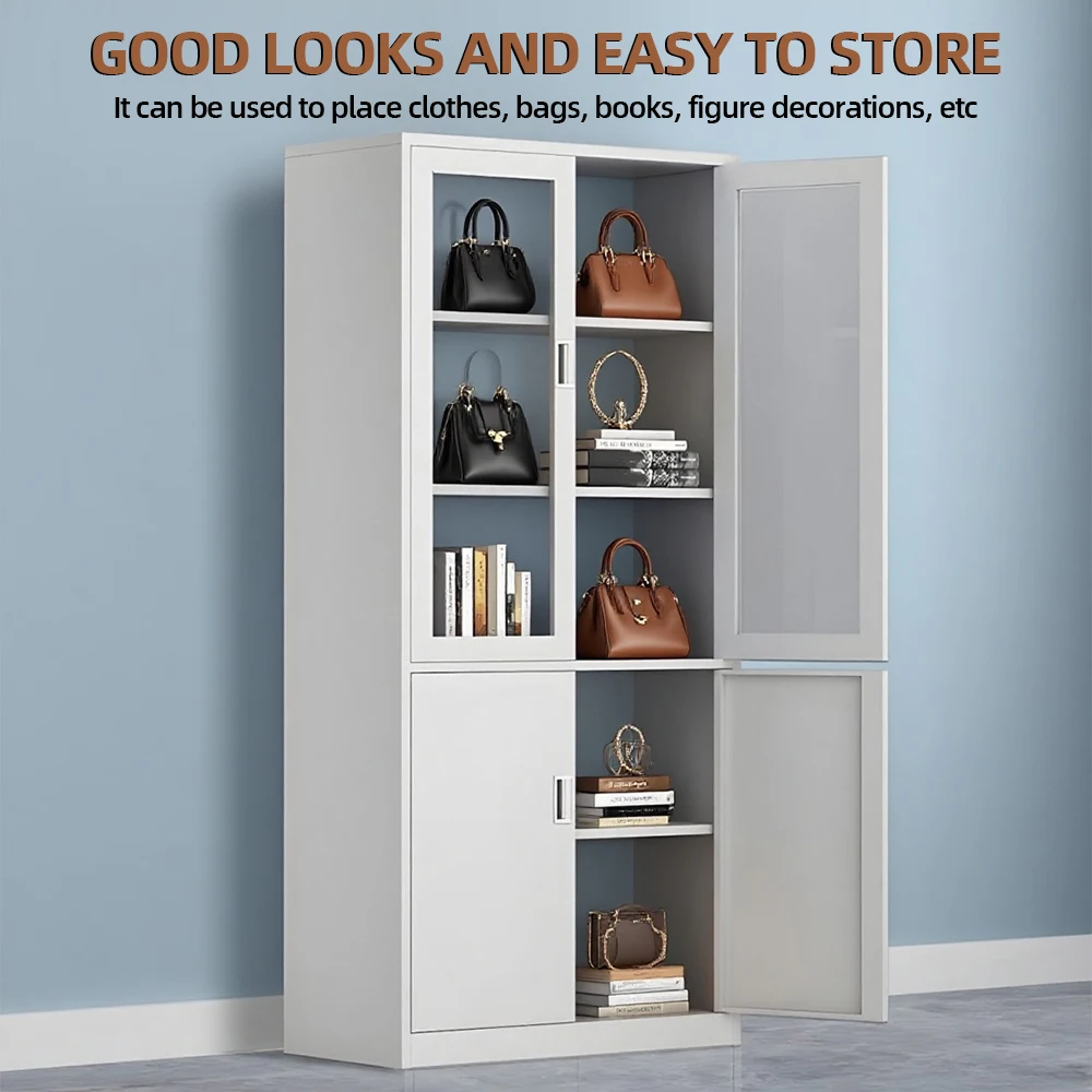 Customized Fully Assembled and Knockdown Metal Filing Cabinets Steel Storage Cupboard for Office/Hospital/Home Use supplier