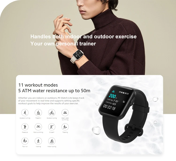 smartwatch relógio inteligente mi watch