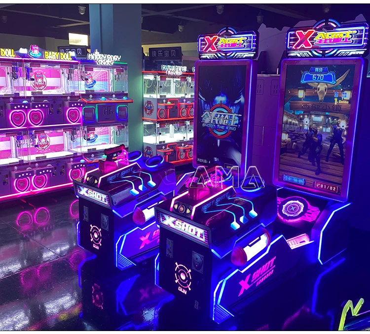 Ama Coinoperated King Of All Guns Shooting Game Machine Arcade Game