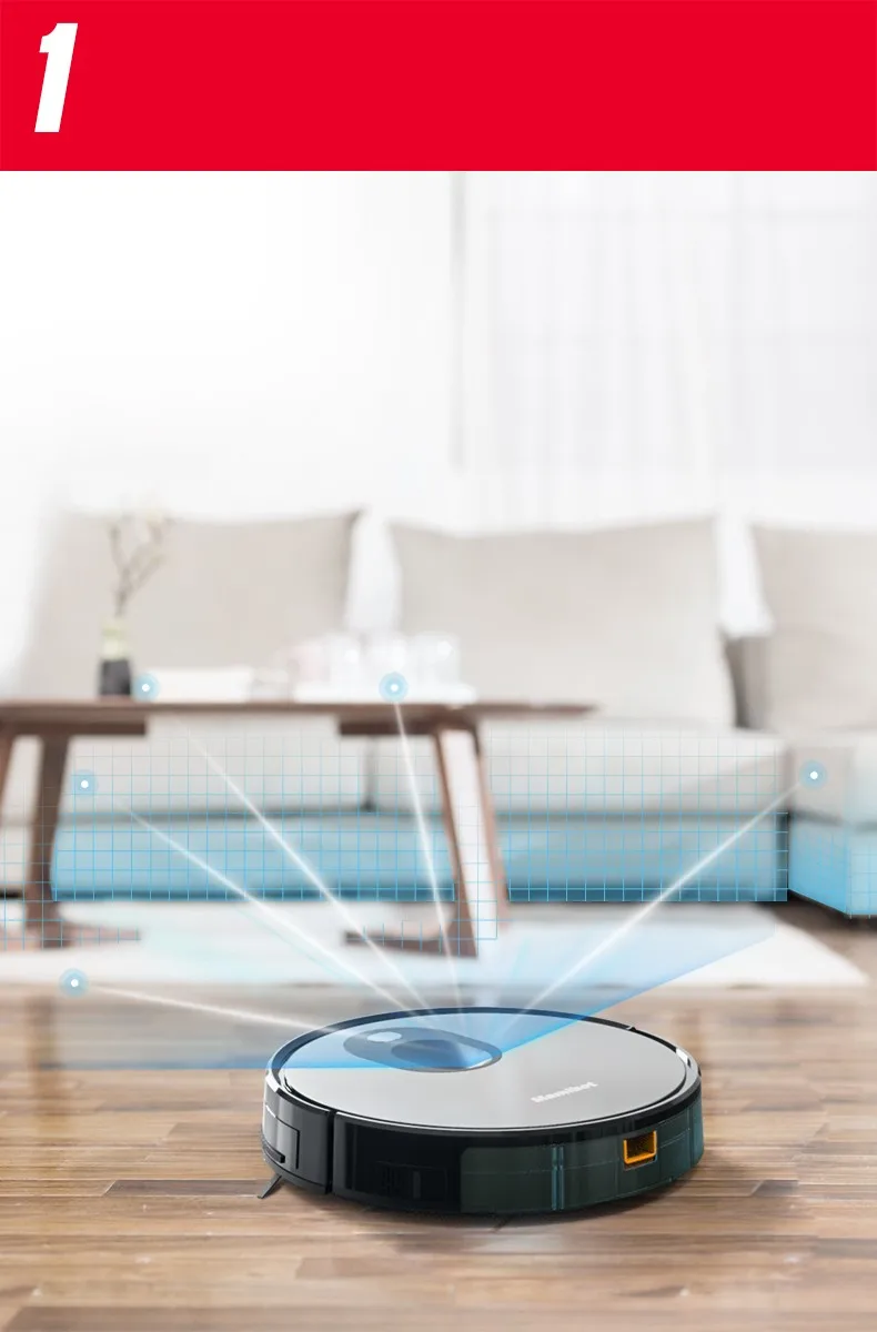 Новое Поступление От Mamibot Exvac680s,Робот-пылесос Высшего Класса Smarteye Vsl
