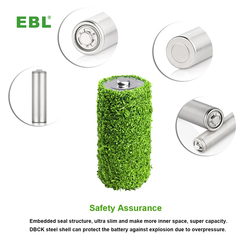 Недорогие перезаряжаемые батареи высокой емкости NIMH 2300 мАч AA 1,2 в NIMH батареи