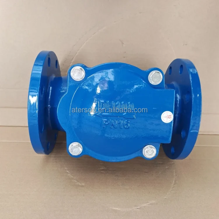 Pn10 Dn50 Cast Ductile Iron Ggg50 Threaded Screwed Ball Check Valve For