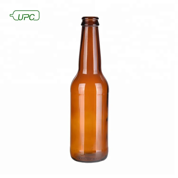 Amber 330ml Glass Beer Bottles