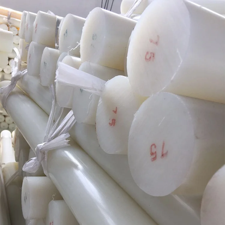 manufacturer Extruded blue white NYLON/PA rod for engineering material