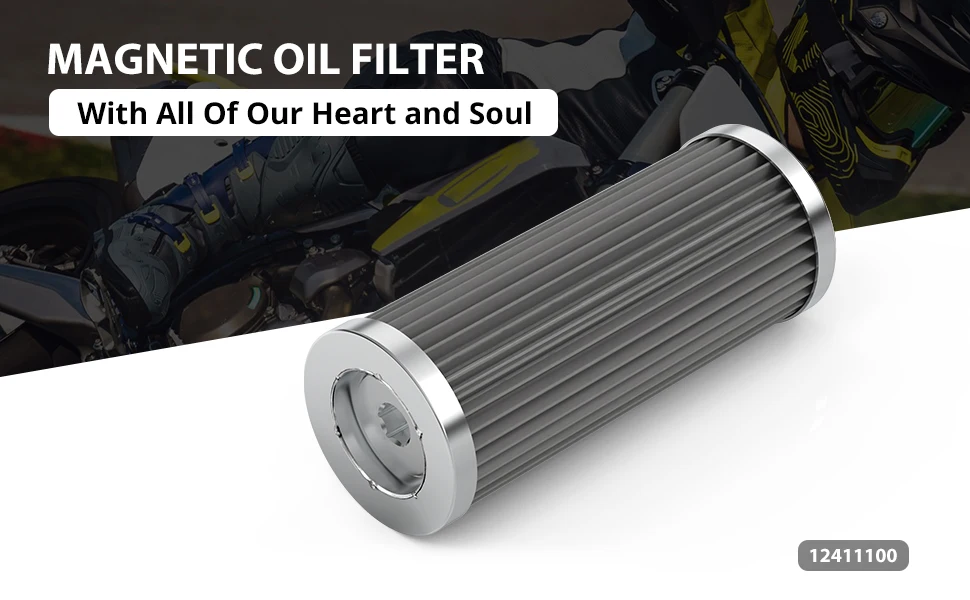 4PK Oil Filter 77338005100 Compatible With KTM EXCF 250 350 450 200 530 Sxf 250 350 450 505 2008 2022 Husqvarna Fe 450 2017