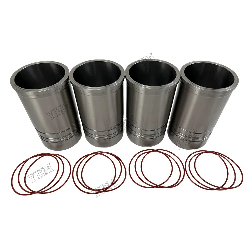 Cylinder Liner With Ring Fit for YTO LRC4108T60 Engine Parts 2
