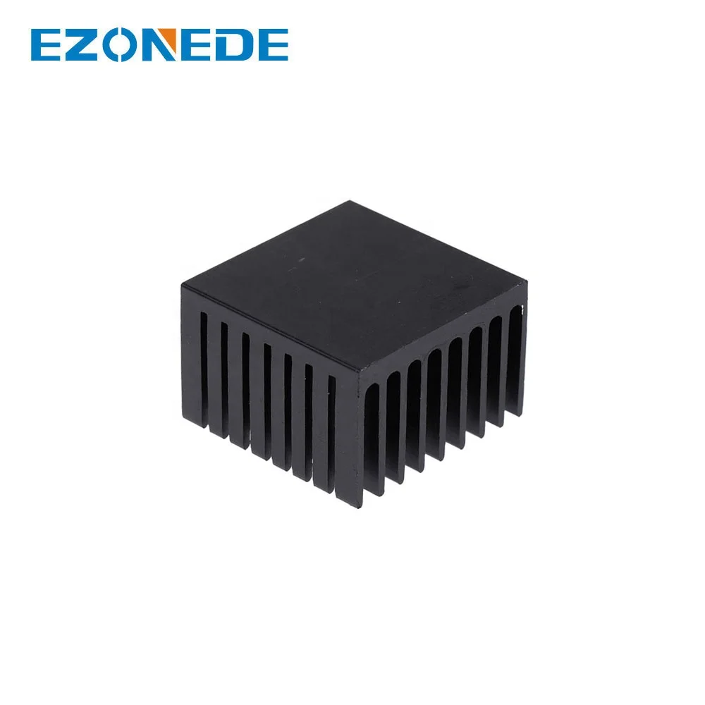 Refrigeración Aluminio LED IC Disipador Térmico De Aluminio 37x37x24 Mm - Refrigeración Para CPU, IC, LED Small Heatsink