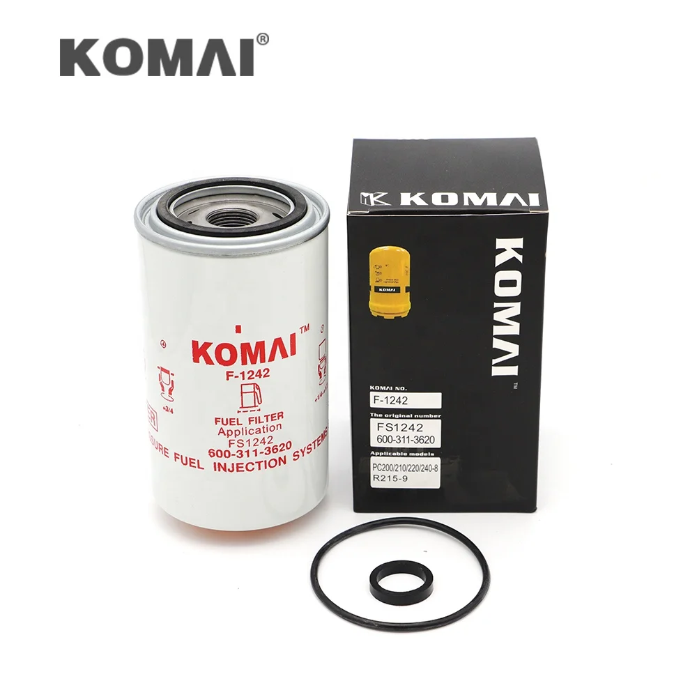 Kobelco SK130-8 Fuel Filter VA32G62-00100 - Komai OEM FS1242 Kobelco SK130-8 Fuel Filter VA32G62-00100 - Komai OEM FS1242